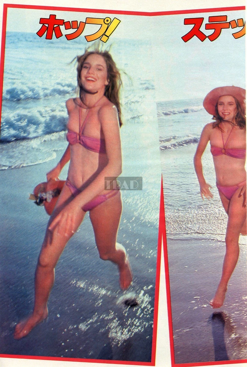 MELISSA GILBERT in Bikini on the Beach 1981 JPN Picture Clipping 2-SHEETS  ub/w | eBay