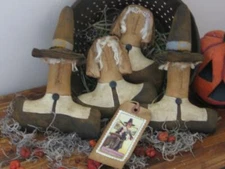 PATTERN~ PRIMITIVE HARVEST PILGRIM BOWL FILLER WREATH DECOR SEWING PATTERN