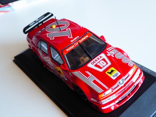 1/43 Minichamps Alfa Romeo 155 V6 TI Team Alfa Corse Agip #10 DTM 1994 Modena - Imagen 9 de 13