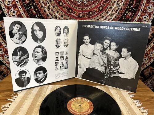 The Greatest Songs Of Woody Guthrie ~ VG+/VG+, Double LP, Gatefold - Picture 6 of 11