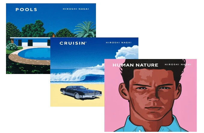 要*3様 永井博 FAVORITE 77th anniversary box Hiroshi Nagai Favorite 77th Anniversary Box 3 Artbooks Set Ltd 777