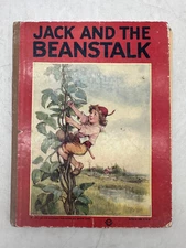 Jack and the Beanstalk A Book of Stories for Boys & Girls Saalfield 1922 Good