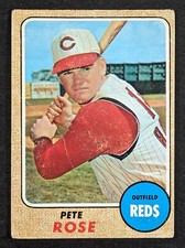 1968 Topps Baseball #230 Pete Rose Cincinnati Reds