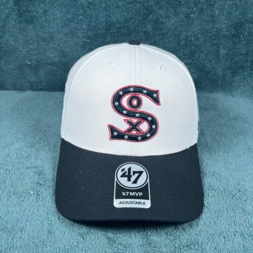47 Brand Chicago White Sox Cooperstown Collection Wool White Men's Fitted Hat
