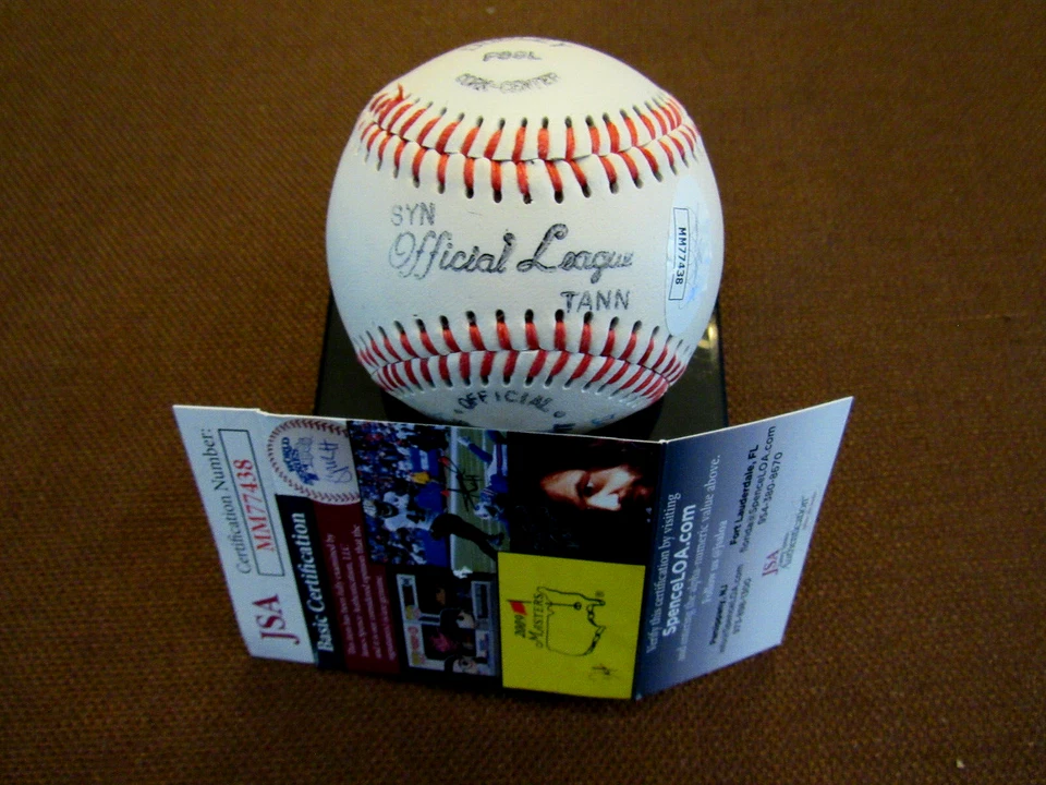 JAMES COOL PAPA BELL STARS GRAYS HOF SIGNED AUTO VINTAGE 1970'S BASEBALL JSA  - Image 3 of 4