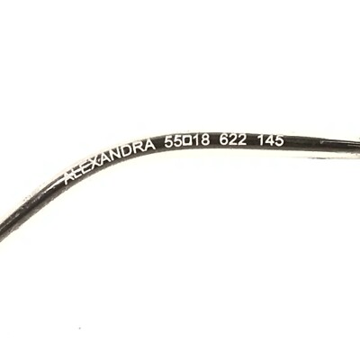 Nathalie Blanc Sunglasses ALEXANDRA 622 Brown Gray Cat Eye  display picture 2