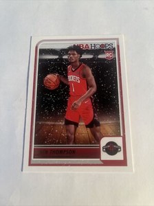 2023-24 NBA Hoops Winter Amen Thompson RC Rookie #242 Houston Rockets