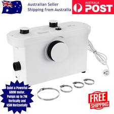 Automatic Macerator Sewage Waste Pump 600W Flush Toilet Shower Sink Bath Water