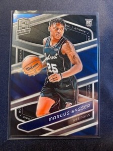 2023 Spectra #155 Rookie RC Marcus Sasser RC Pistons