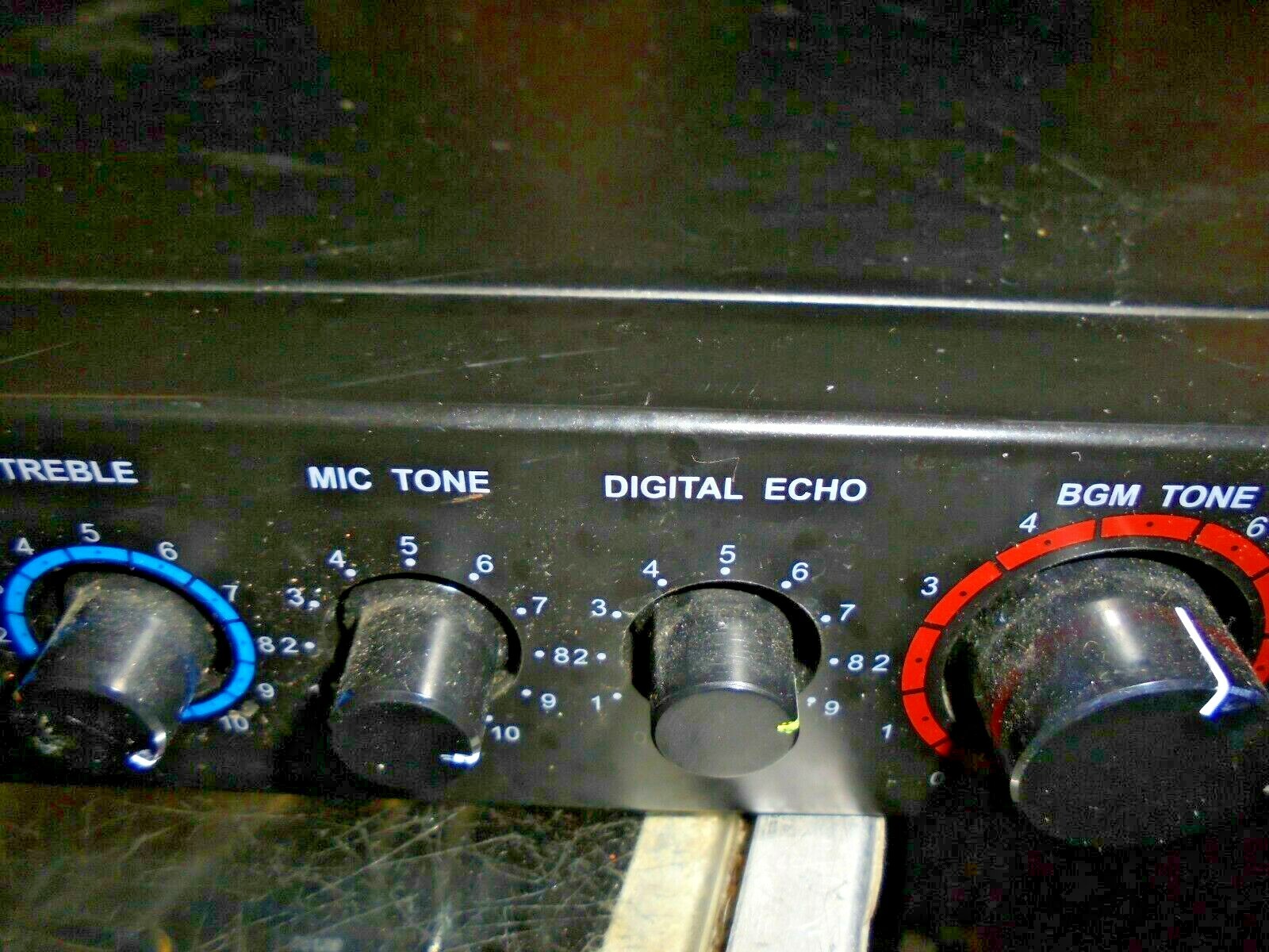 HISONIC STEREO HFI KAROKE MIXER/AMPLIFIER SYSTEM MA222 eBay