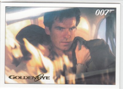 2015 James Bond Rittenhouse Goldeneye GOLD PARALLEL /125 - #78 Pierce Brosnan