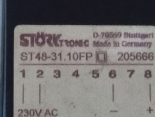 Stork Krones ST48-31.10FP Temperature Controller ST483110FP - Picture 3 of 10