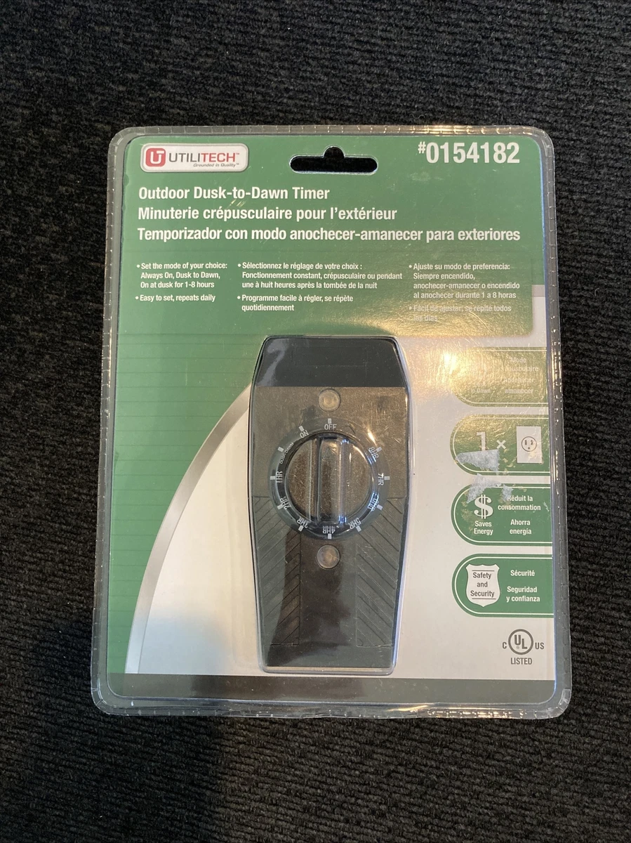 Utilitech 2024 outdoor timer
