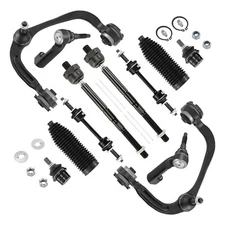 12x Front Upper Control Arm Tie Rods Suspension Kit for 4WD 2009-2014 Ford F-150