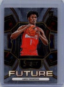 2023-24 Panini Select #7 Amen Thompson Select Future