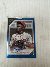 Reiver Sanmartin 2022 Topps Gallery Rookie Auto Blue #RA-RS #42/50 NrMt