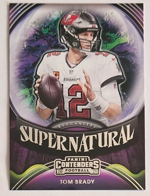スーパーナチュラル 2021 Panini Contenders Tom Brady Supernatural #SN-TBR Tampa