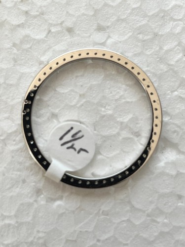 36MM 1 1/2 CTW DATEJUST DIAMOND BEZEL FOR ROLEX DATEJUST, PRESIDENT WATCH WHITE - Picture 3 of 4