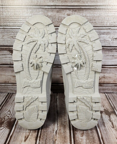 BLOWFISH Malibu Women's 8.5 Gray Suede Forever Lug Sole Sneaker Side Zipper EUC - Picture 8 of 9