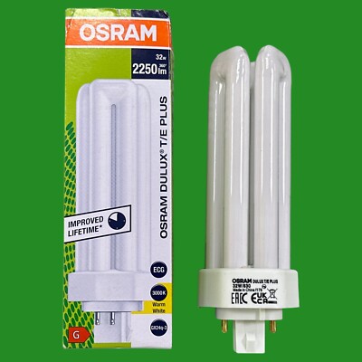 32W OSRAM Dimmbar GX24Q-3, 4 Pin CFL Low Energy 3000K 830 PLL Glühbirne Lampe