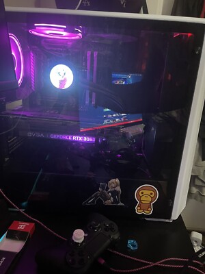 Gaming pc with new evga ftw3 3080ti, new 5900x cpu, NEW GPU & CPU INSTALLED!!!
