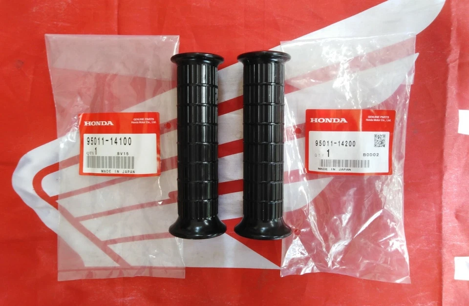 NUEVO GENUINO HONDA MANILLAR EMPUÑADURAS CB750 K0 K1 CB400F CB175 K4 CB500 K0 CL77 CL72 Foto 2 de 4