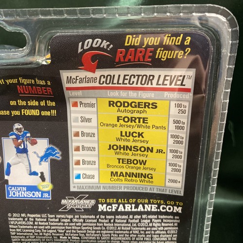 Aaron Rodgers 2012 McFarlane Premier Series 30 Signature Auto # 124/150 Packers - Picture 4 of 4