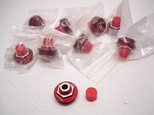 9 NEW NASCAR PETERSON 600 SERIES INLINE OIL FUEL FILTER -10an ORB OUTLET CAPS 