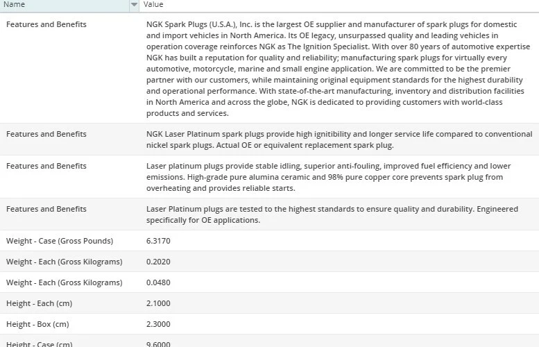 Paquete de 4 bujías láser NGK Platinum para Audi A4 Quattro L4-1,8 L 1997-2005 Foto 4 de 4