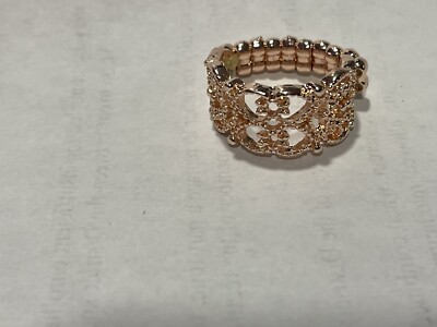 Paparazzi Ring- Tell Me How you Really Frill- Rose Gold- Frilly Filligree