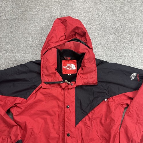 THE NORTH FACE Vintage Jacke Parka Gr. M Windbreaker GORE TEX Extreme 28403 Rot - Bild 2 von 9