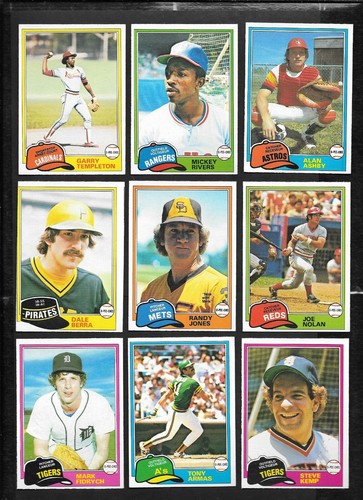 1981 OPC 81 O PEE CHEE TOPPS MLB BASEBALL CARD GRAY BACK 126-250 SEE LIST - Picture 42 of 247