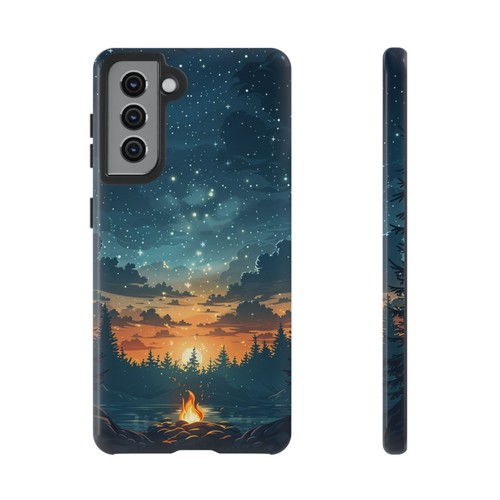 Camp Bonfire Sunset Night - Phone Ink Cover Case for iPhone, Galaxy, Pixel - 第 264/281 張圖片