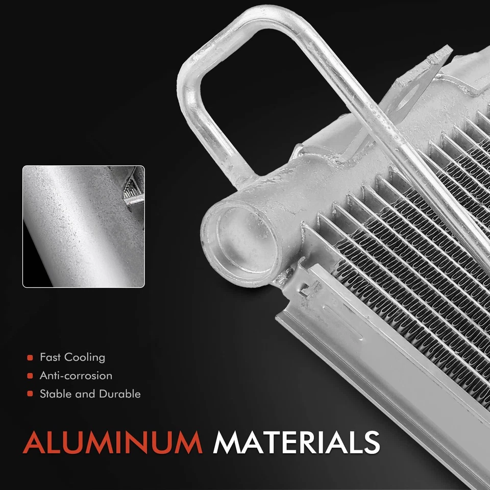 Condensador de CA con soporte para Chevy T6500 GMC T7500 2004-2009 Isuzu FVR 2003-2009 Foto 2 de 4