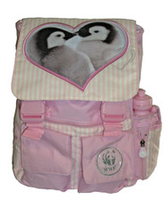 ZAINO  SCUOLA WWF ESTENSIBILE - PINGUINI