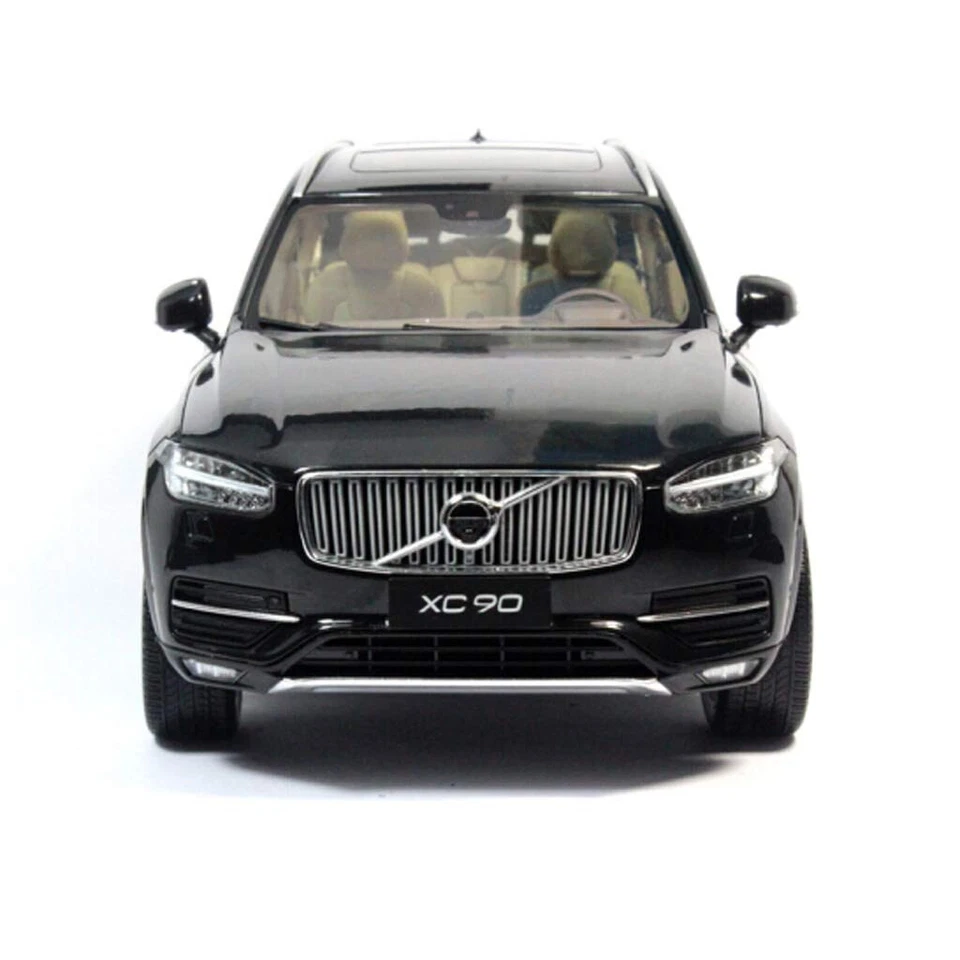 1/18 Volvo XC90 2015 SUV Diecast Model Car SUV Toy Gifts Display Black/Champagne - Image 3 of 4