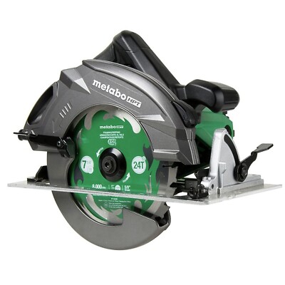 Metabo HPT Circular Saw Kit | RIPMAX | 7 1/4-Inch Blade | 6,800 RPM | Dust Bl...