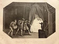 Edward V Duke of York Antique Copper Table 1803 Engraving Estampe Plaque Engraving