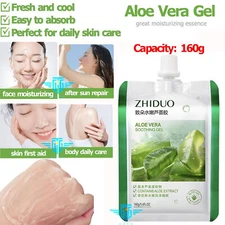 Aloe Vera PACKET 92% Moisturizing Gel Natural Extract Soothing Moisture 160ml