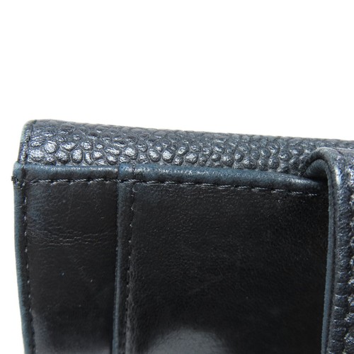 CHANEL Bifold Wallet with Coin Pocket COCO Mark Double Sided Wallet GoldHa... - Picture 14 of 21