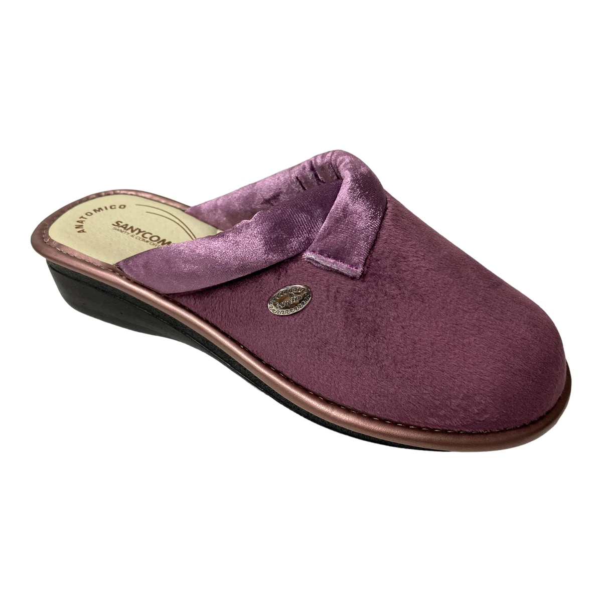 SCARPE PANTOFOLE CIABATTE DONNA SANYCOM ALGARVE 934 ROSA ORIGINALE