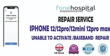 IPHONE 12 12PRO 12MINI 12PRO MAX UNABLE TO ACTIVATE BASEBAND IC REPAIR SERVICE