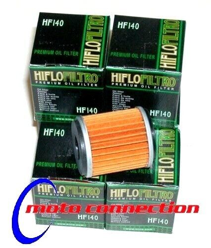 2021 / 2022 / 2023 YAMAHA YZF250 YZ250F MOTOCROSS OIL FILTERS (PACK OF 4) HF140 - Picture 1 of 1