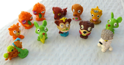 12 Moose Toys Uggly’s Pet Shop Figures Dogs cats poodle fish Ugglys ...