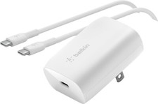 Belkin BoostCharge Wall Charger with PPS USB-C to USB-C Fast Charge Cable
