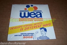 WEA Enriched Music Developing Artist Sampler 2002 NM CD Promo Promotional