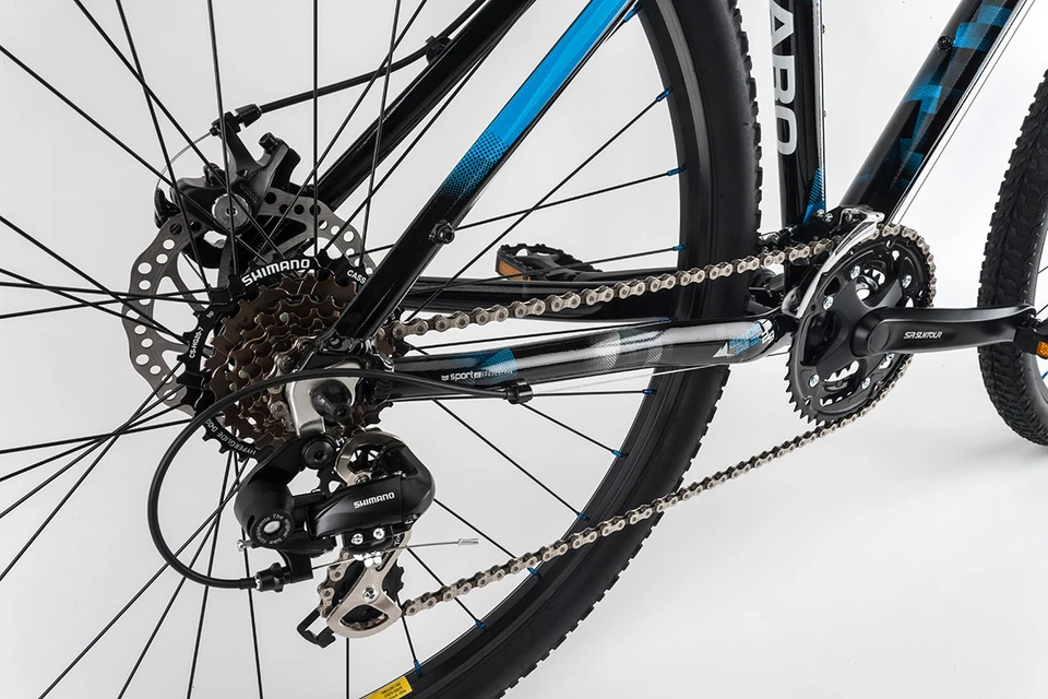 Bicicleta de montaña Haro Double Peak Sport 29, frenos de disco, suspensión delantera Foto 4 de 4