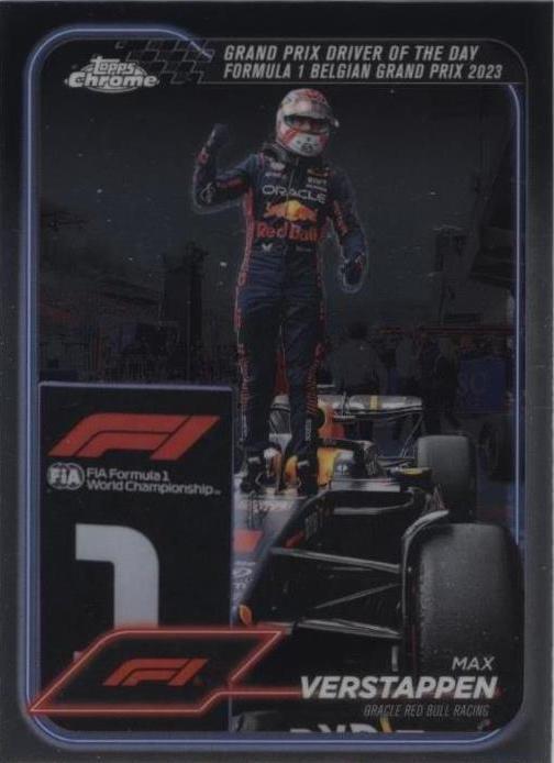2024 Topps Chrome Formula 1 - Max Verstappen #170 - 1 of 1