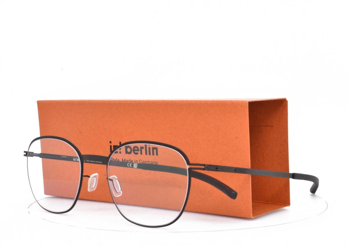 Ic! Berlin 黑色眼镜框| eBay