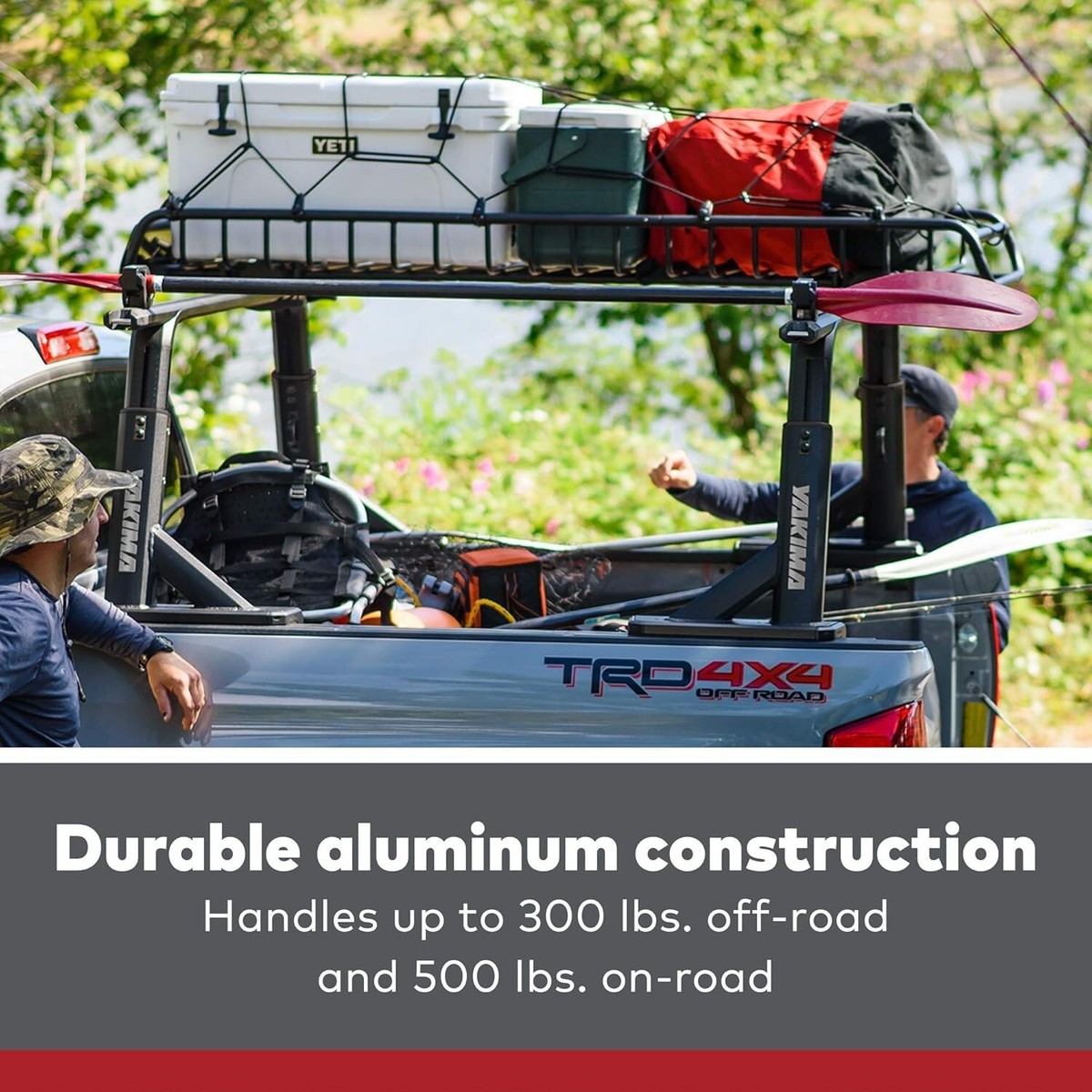 1-Pack* Yakima OverHaul HD Adjustable Height Heavy-Duty Truck Bed